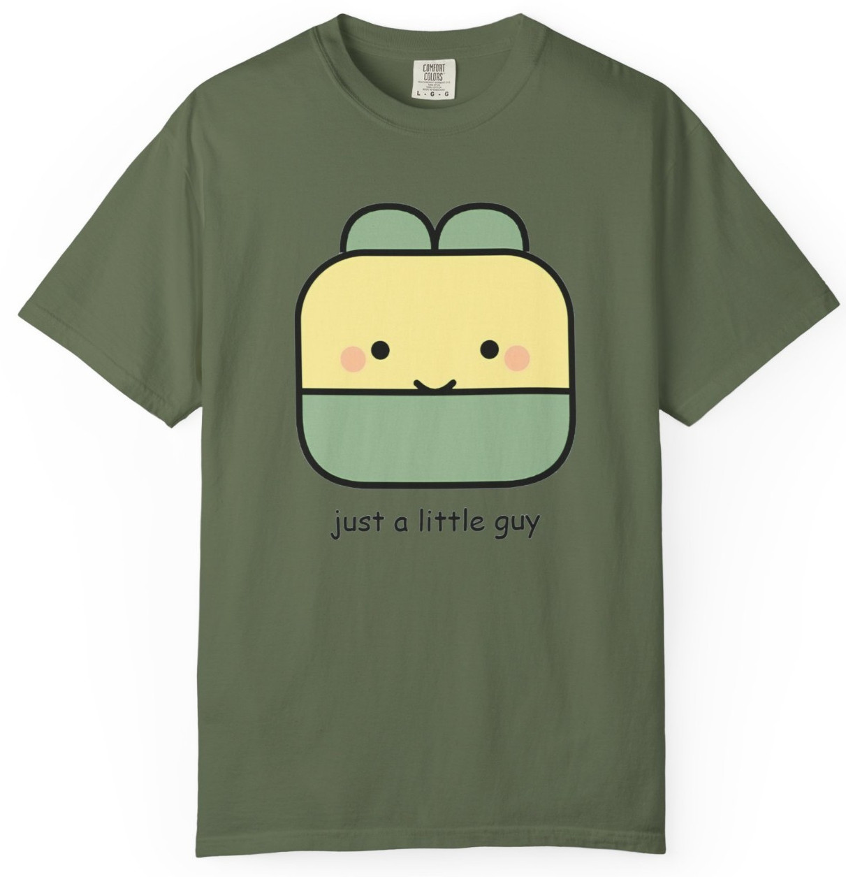 Trendy Kawaii Style Modern Little Guy Shirt Cute Character Tee Comfort Colors 17 gallery