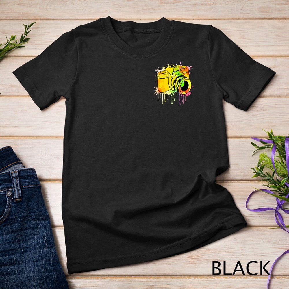 Photography Shirt – Love Camera Graffiti Photographer Gift Unisex T-shirt