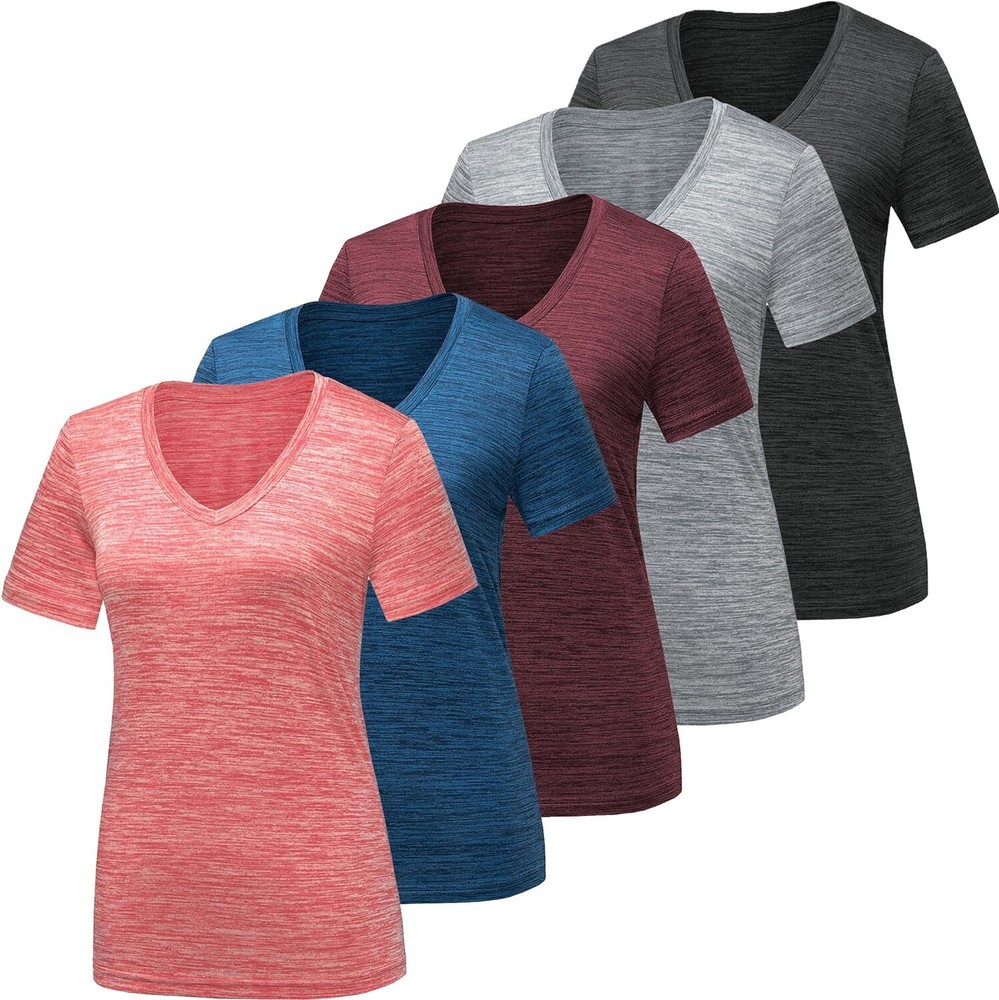 BALENNZ Large, 5 Pack Dark Grey, Light Blue, Wine Red, Watermelon Red