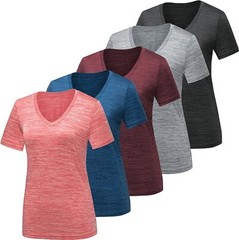 BALENNZ Large, 5 Pack Dark Grey, Light Blue, Wine Red, Watermelon Red