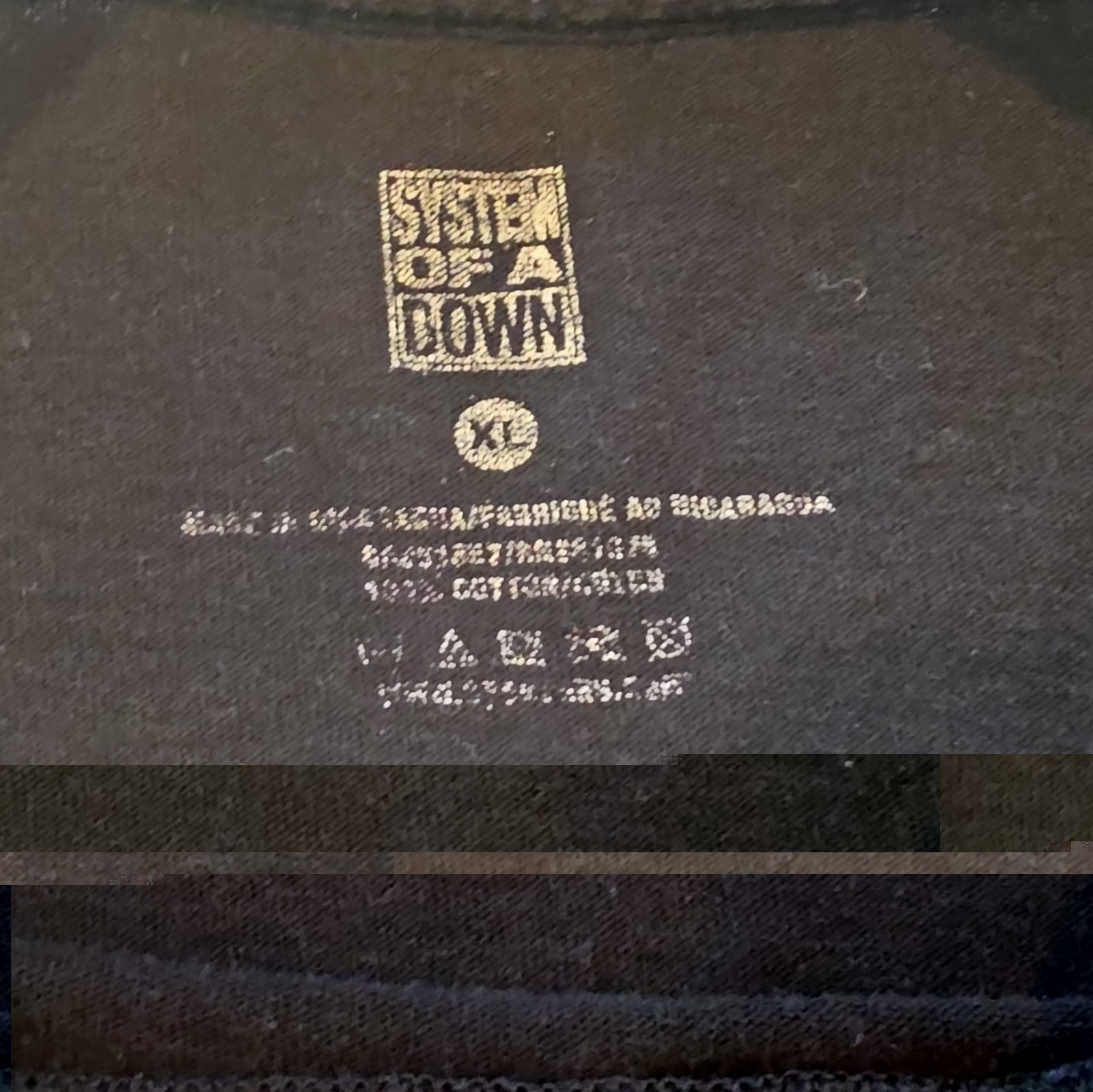 System of A Down Toxicity Men's T-Shirt Size XL Short Sleeve Cotton Official gallery