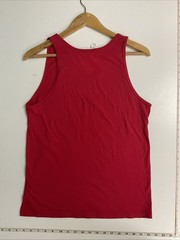 Men’s RED Target Bullseye Pride Rainbow Tank Top Small LGBT