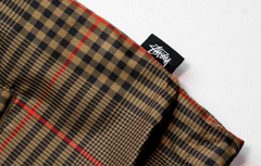 2019 STUSSY ~PLAID~ COACH JACKET L work/tour/world/cdg/intl/oxford/logo/cruize