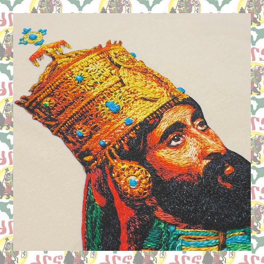 Haile Selassie I [drs] 5.6oz T-Shirts Roots Reggae Africa Ethiopia Jamaica gallery