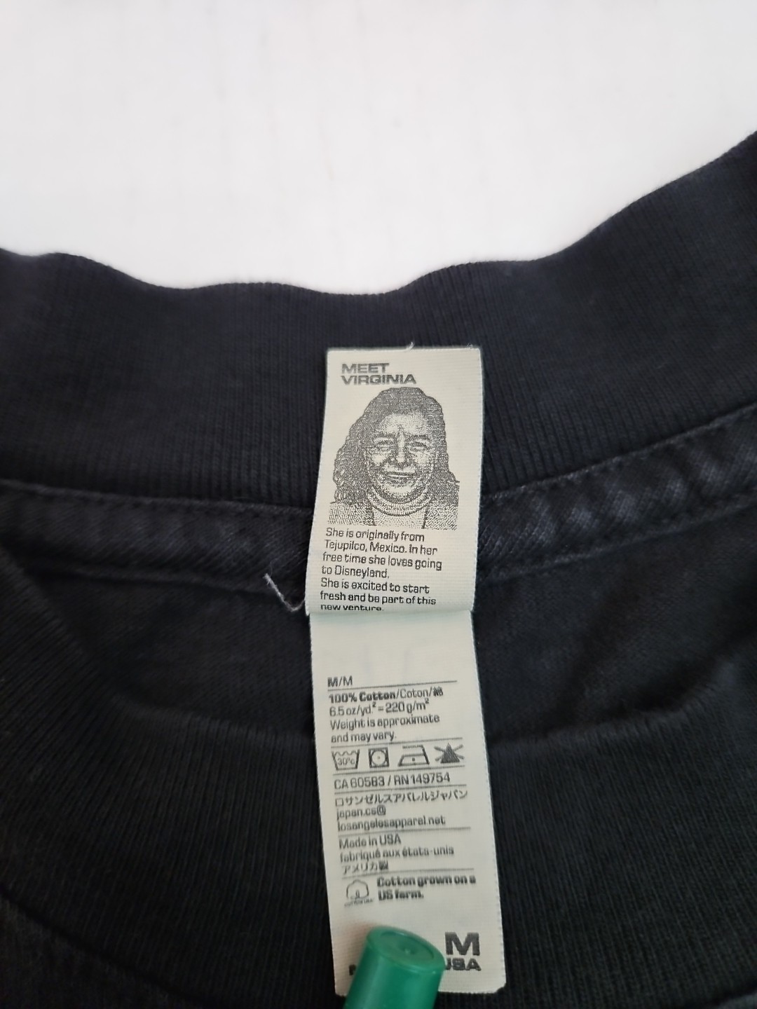 HEAVY DUTY 6.5 OUNCE Brand Mens Black T Shirt Workout Angel With Weights gallery
