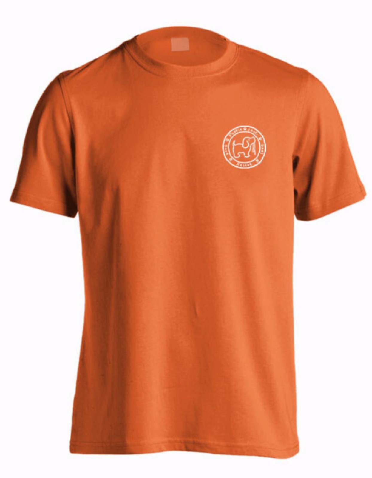 Puppie Love Dog Baseball Pup Orange Short Sleeve T-Shirt NEW Fast Ship gallery