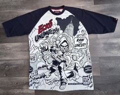 VTG Ecko Unltd Graffiti Comic Print Raw And Uncut The Art Of Progress Size XL