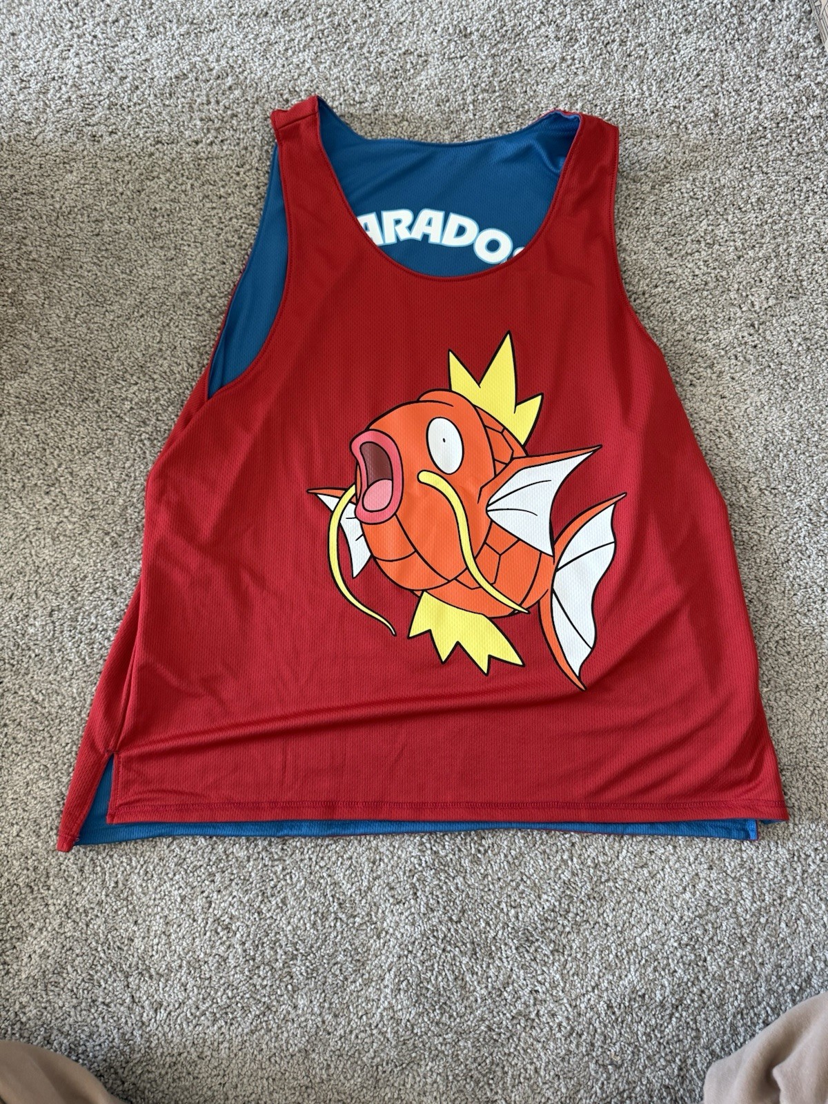 Adult Reversible Jersey Pokemon X Target Collab 30th Gyarados/Magikarp - Large gallery