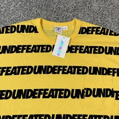 Undefeated All Over Print Aop Spellout Streetwear Pocket T Shirt Size 2XL NEW