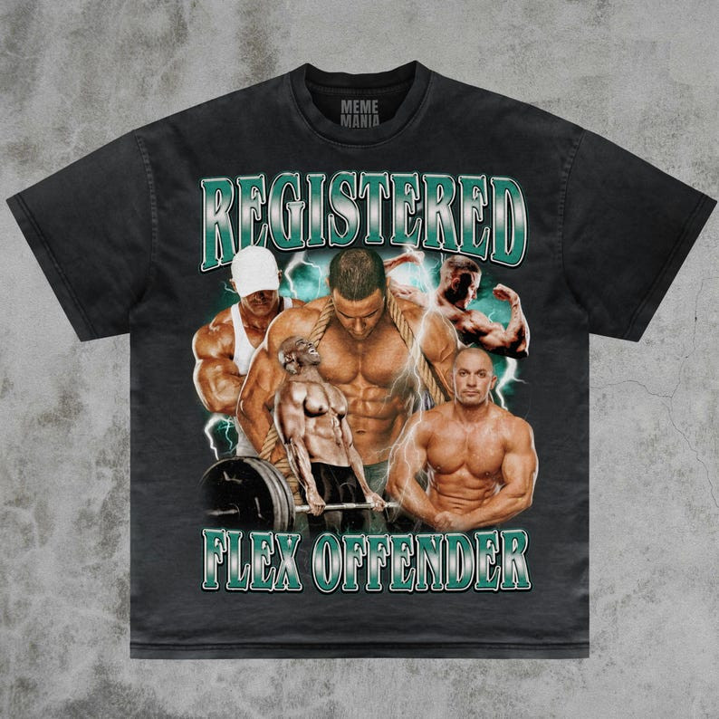 Gym Meme, Flex Offender, Workout Meme, Flex Shirt, Fitness Meme