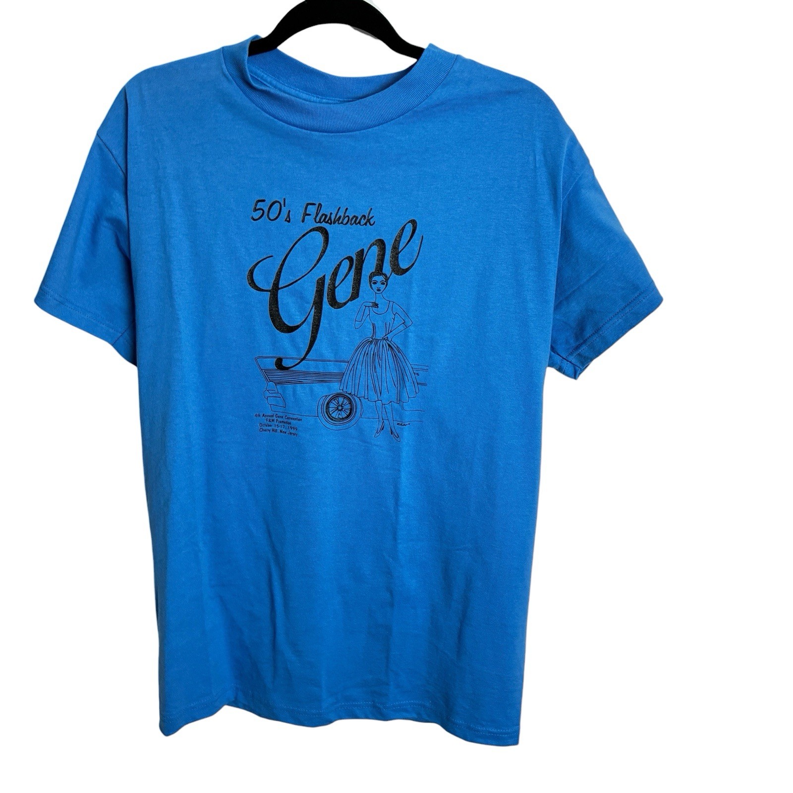 Gene Doll 1999 4th Convention 50's Flashback Blue T-Shirt L (see measurement) gallery