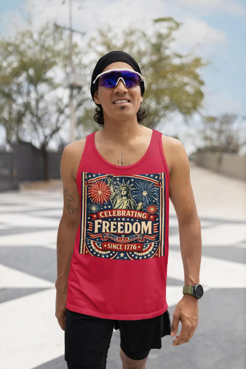 Celebrating Freedom Tank Top gallery