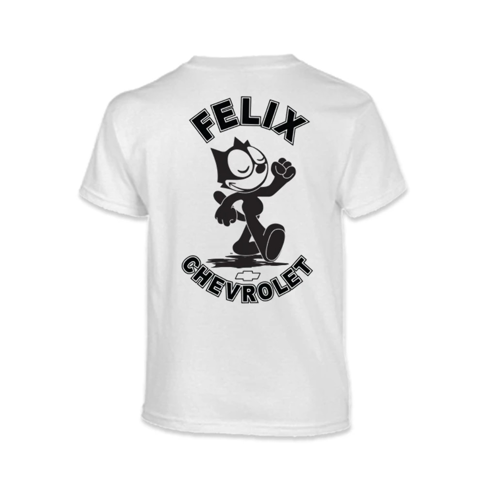 Felix Chevrolet Walking Cat T Shirt gallery