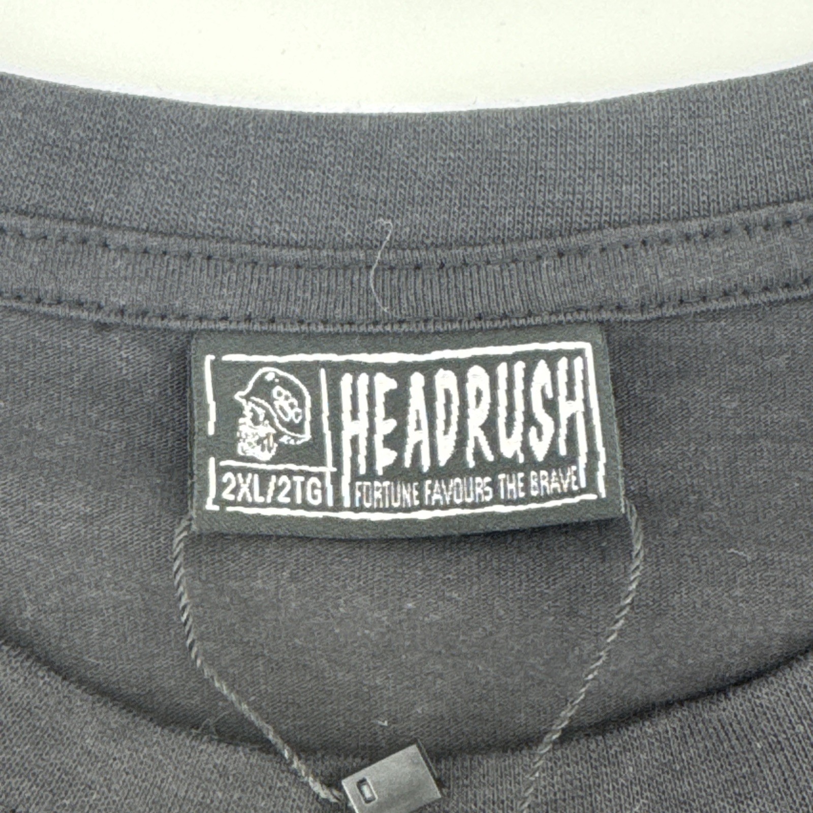 NWT Headrush Watch It Burn Long Sleeve Tee 2XL XXL Skull Reaper Biker Grunge gallery