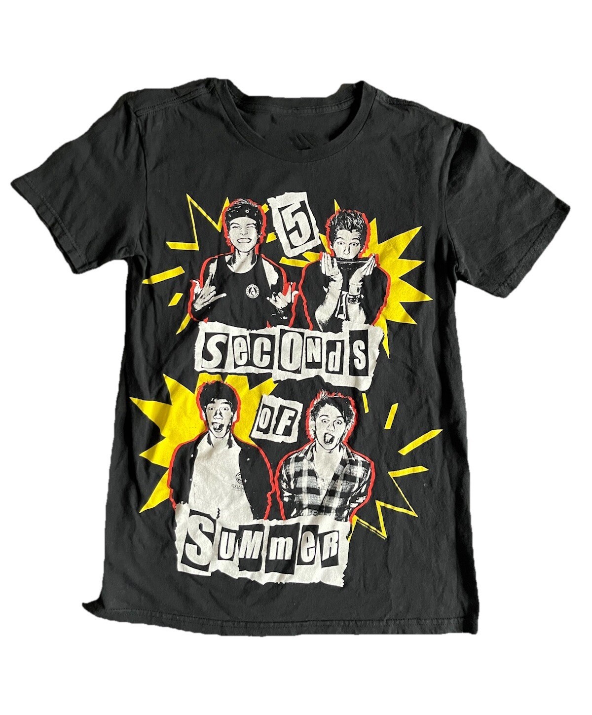 5 Seconds Of Summer 5SOS 2026 Tour Funny Black Shirt S-5XL Unisex 1P1265 gallery