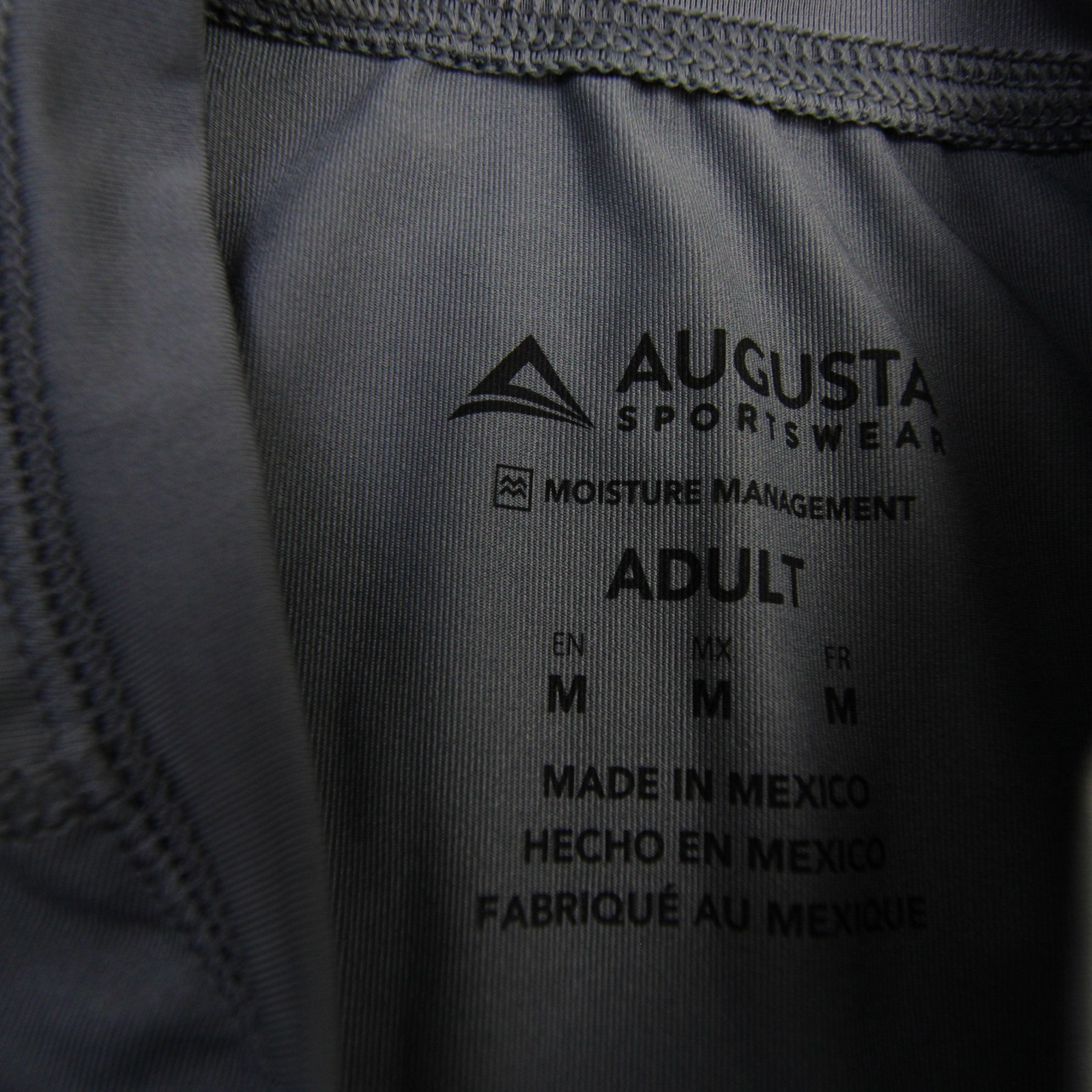 Augusta Sportswear Short Sleeve Shirt Men's Dark Gray New without Tags M gallery