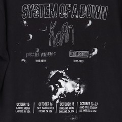 System Of A Down Protect The Land Graphic Men’s Size XL Black Band Tour T-Shirt