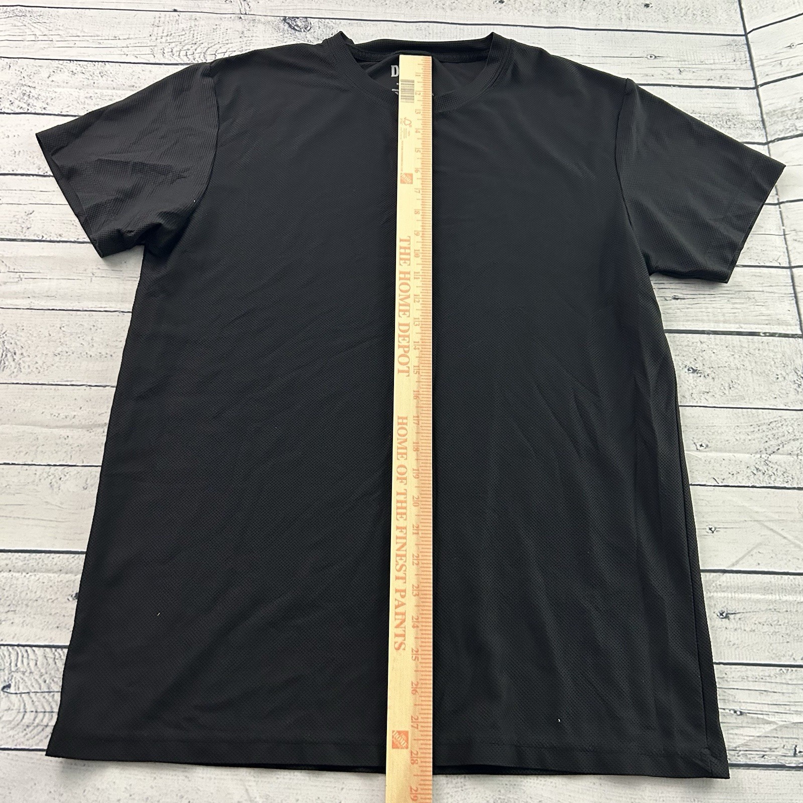Duluth Trading Co Short Sleeve Nylon Spandex Athletic T Shirt Men's Large Black gallery