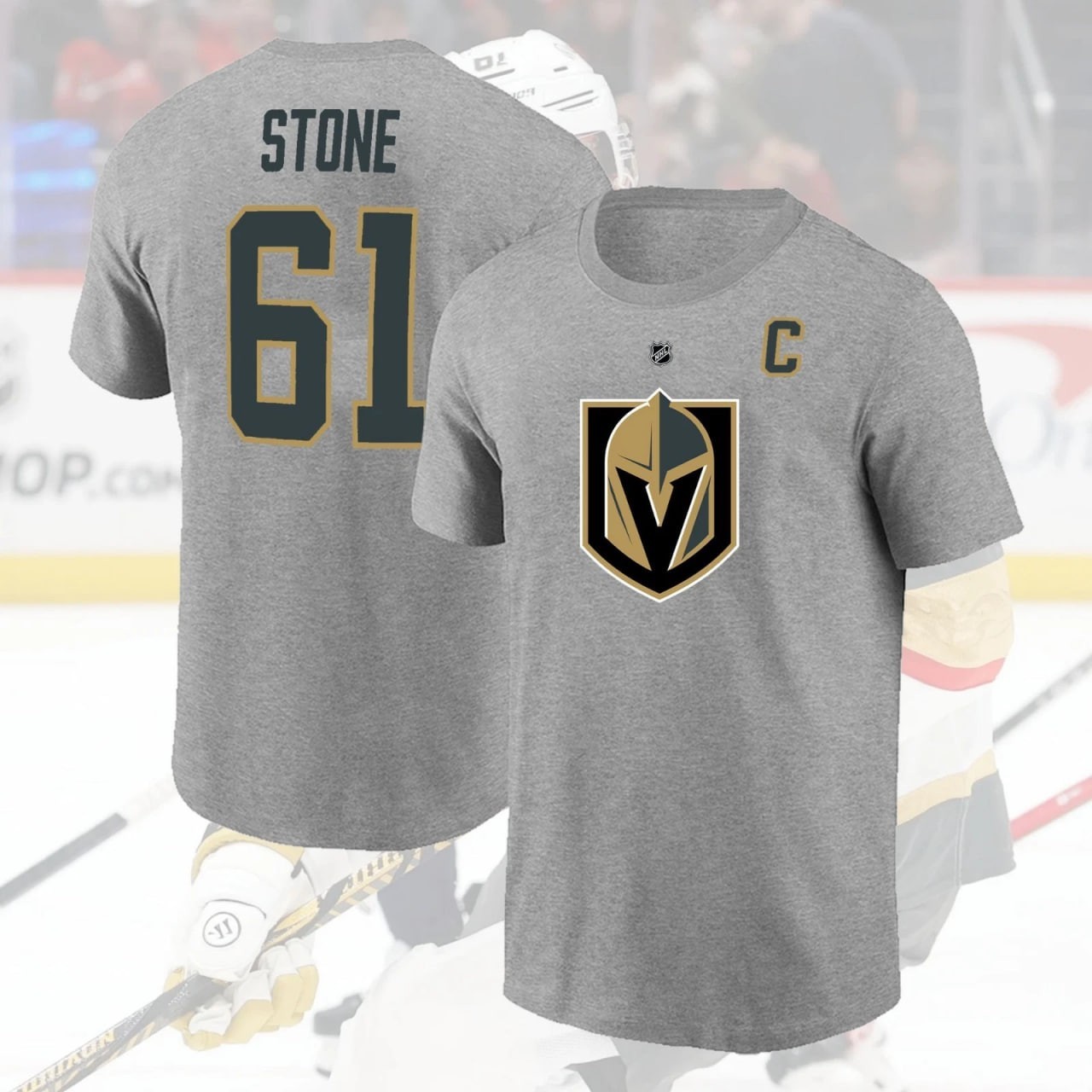 HOT! Mark #61 Stone Marner Vegas Golden Team 2026 Name and Number Gift For Fan gallery