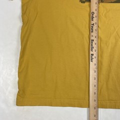 Duluth Shirt Mens Extra Large Yellow Alaskan Hardgear Short Sleeve Hiking Casual