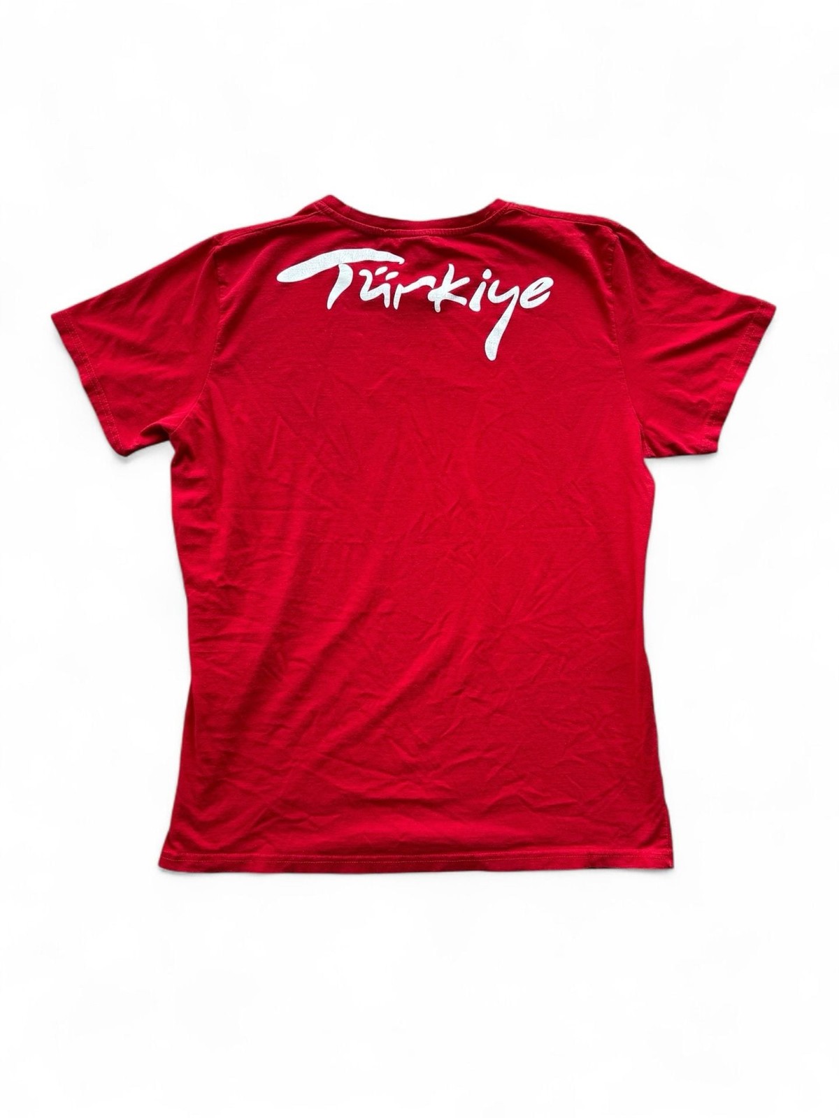 Merve Tisort Turkiye Graphic T-Shirt Red Size XXL gallery