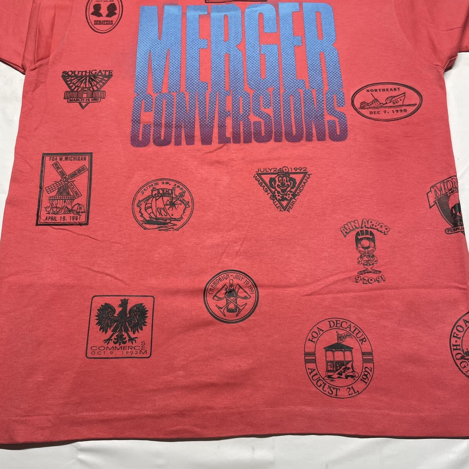 Vintage 90s Single Stitch T-Shirt Men’s XL Hipster Streetwear Hip Hop USA Made gallery