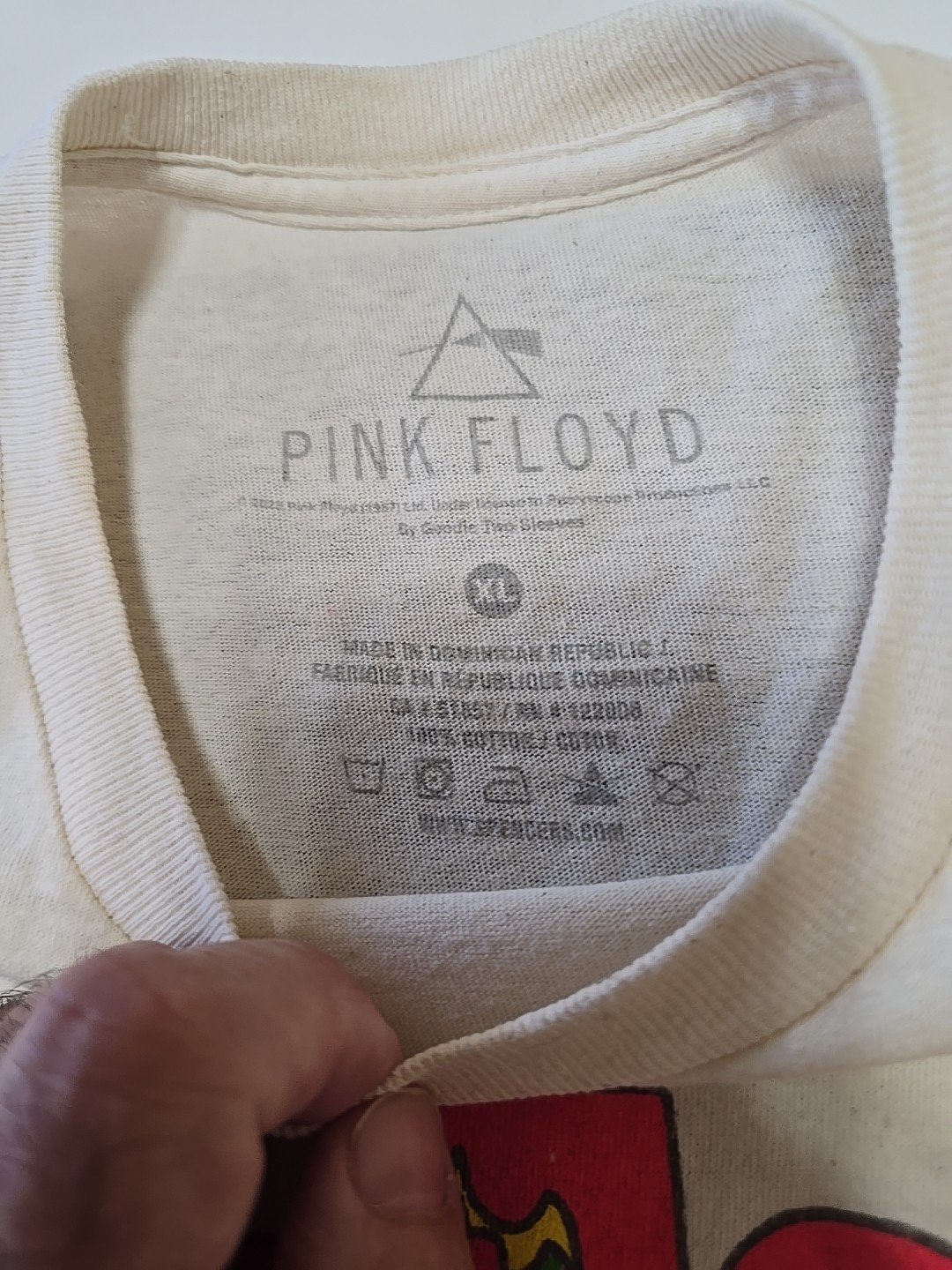 Pink Floyd Wish You Were Here Three Rivers Stadium T Shirt Sz XL see measurement gallery
