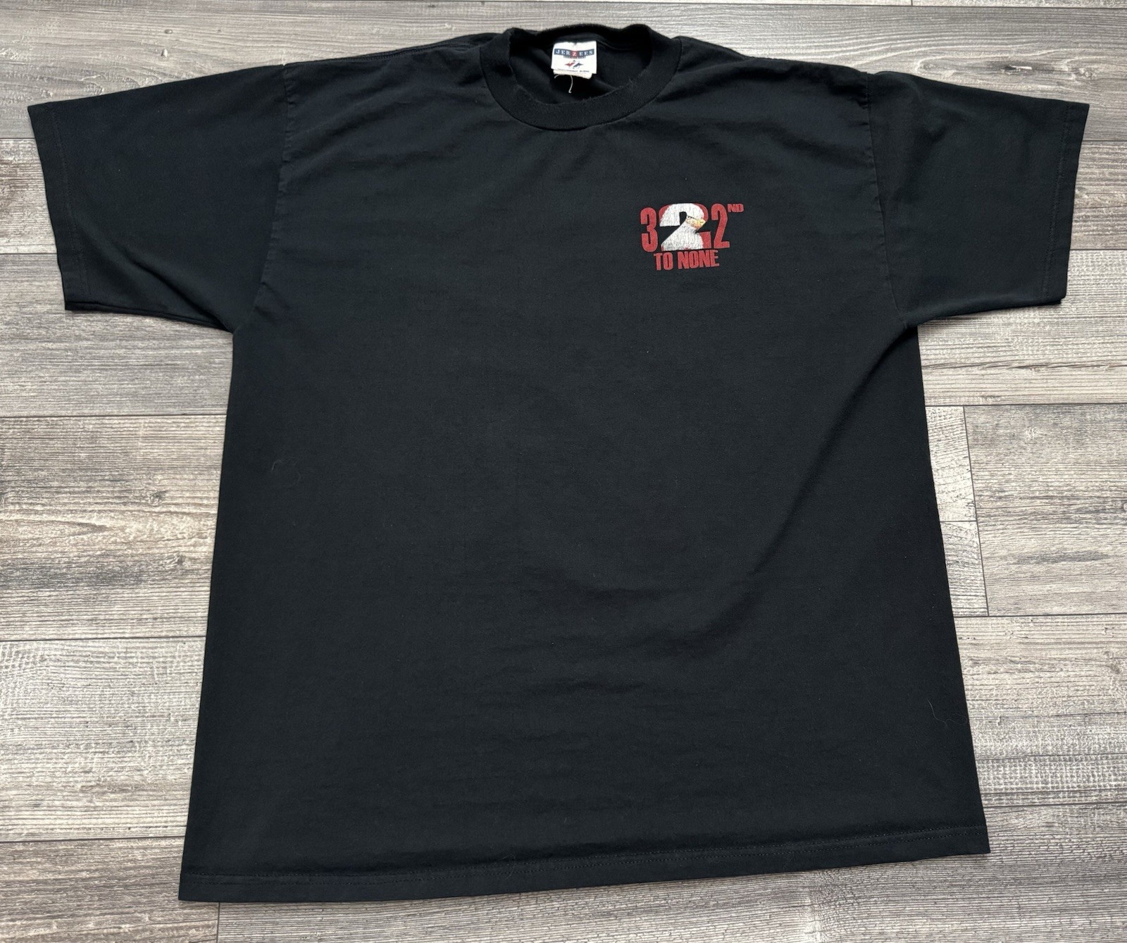 322nd TRS Training Squadron Shirt Mens Size XL Second To None Eagle Black Tee gallery