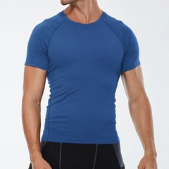 Men’s Compression Shirt Quick Dry Short Sleeve Sport T Shirt Gyms Running T-Shir