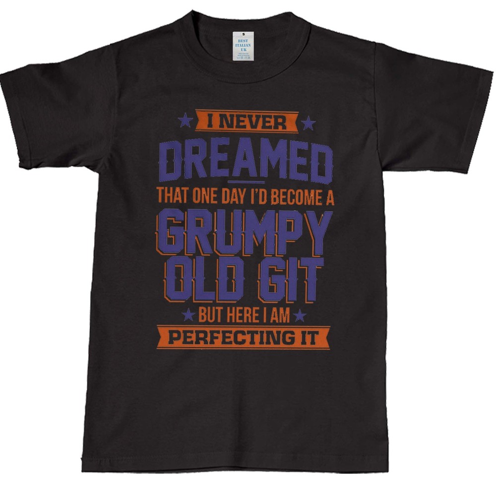Grumpy Old Man T Shirt Killing It Funny T-Shirt Mens Ladies Womens Unisex Tee