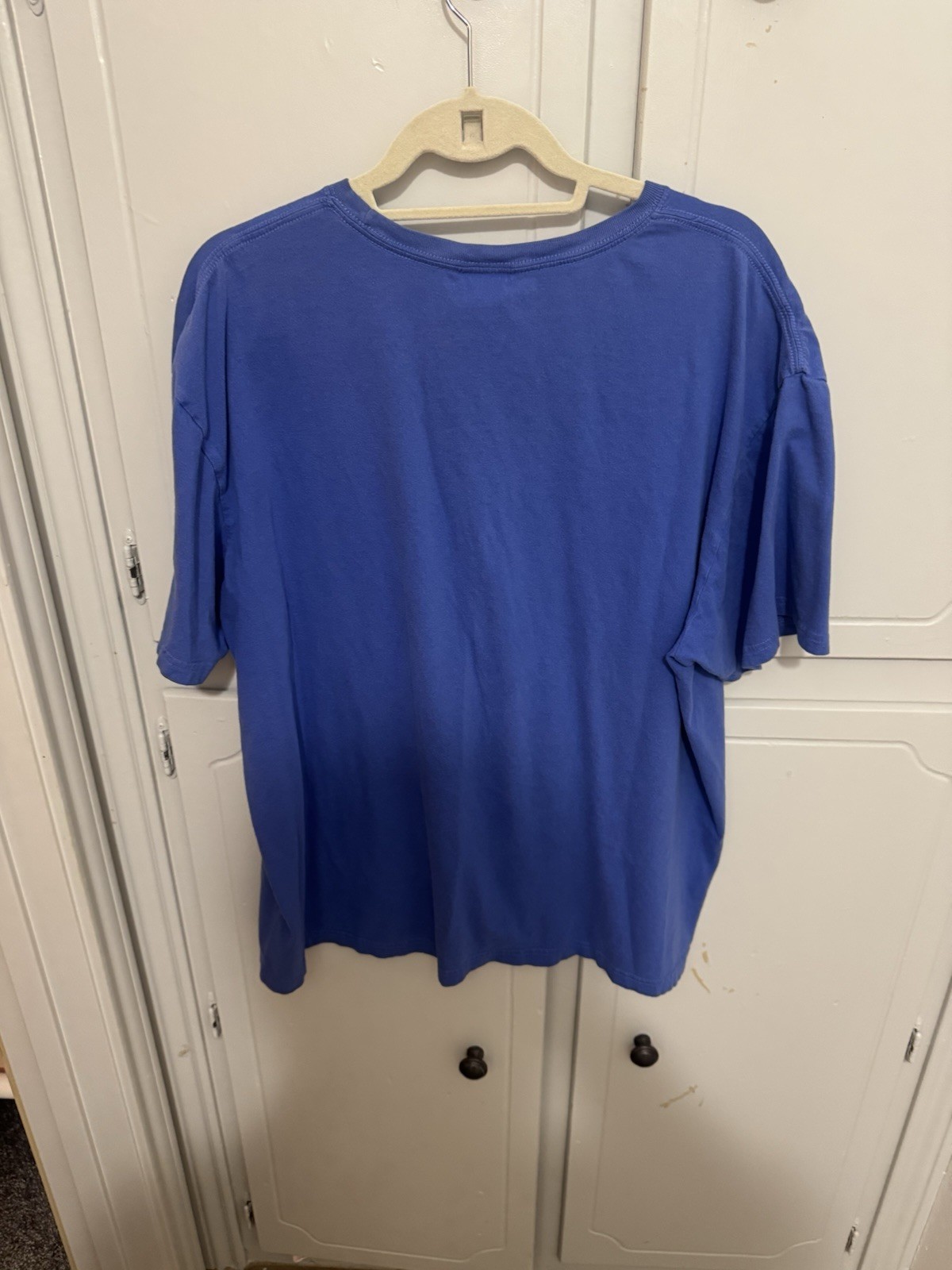 Polo Ralph Lauren Men’s Cotton Crewneck T-Shirt Royal Blue Yellow Pony Logo XL gallery
