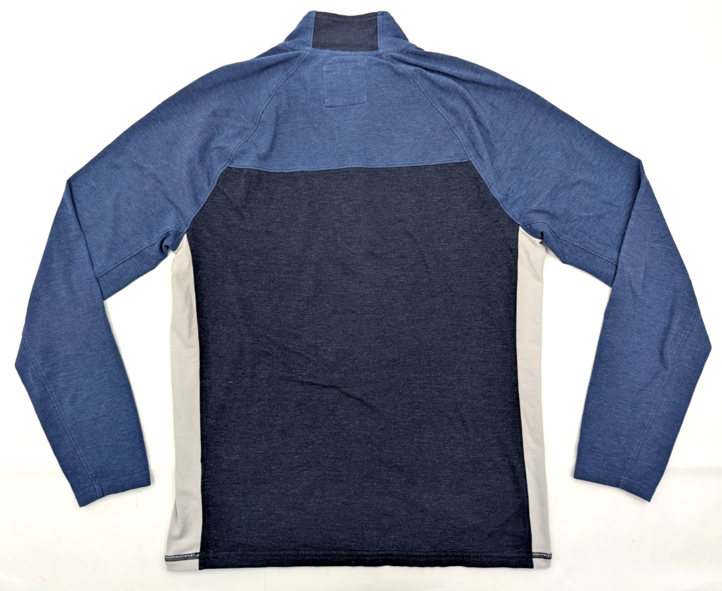 Abercrombie & Fitch 1/4 Zip Lightweight Pullover Shirt Sweater, Men M, Blue EUC gallery