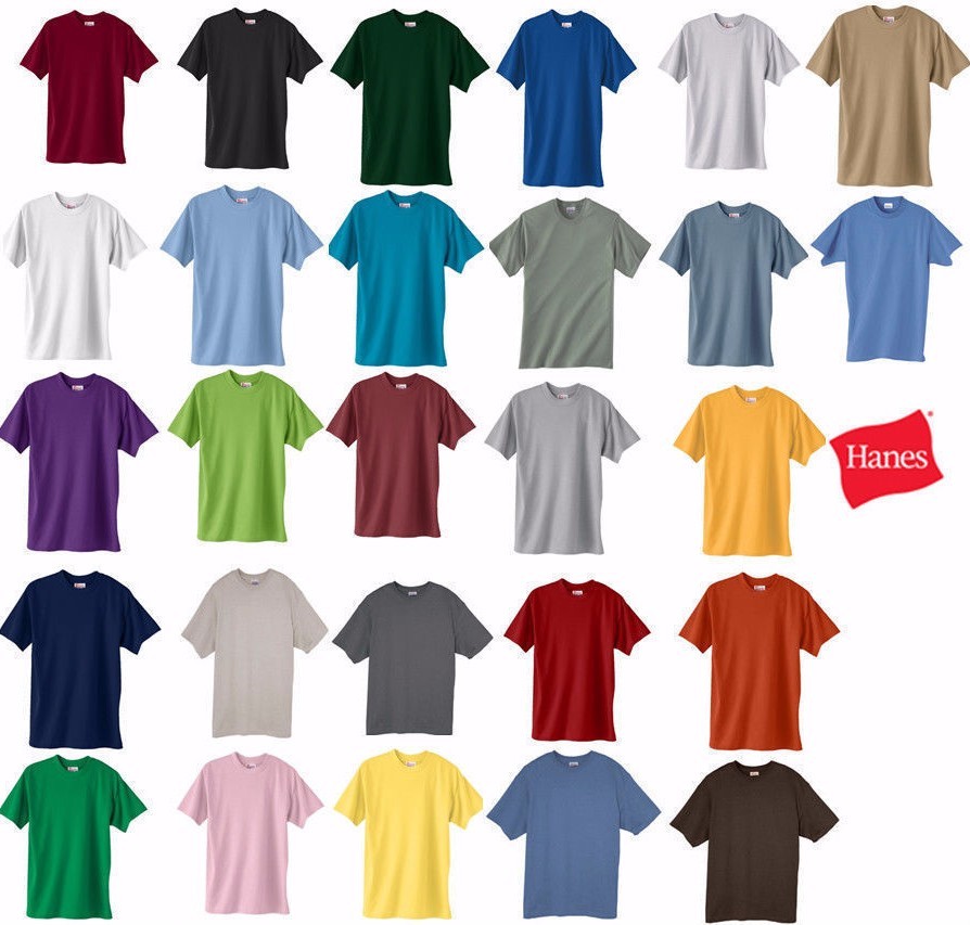 Hanes Beefy-T TALL T-Shirt 100% Cotton 518T Mens LT XLT 2XLT 3XLT 4XLT 5180