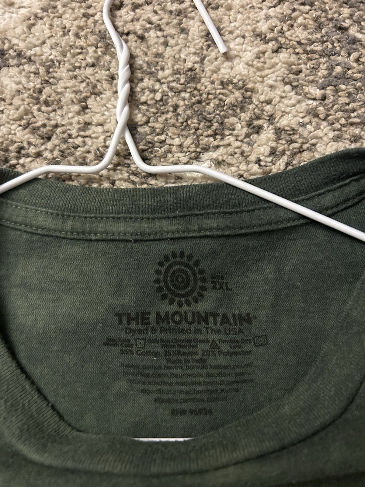 The Mountain Tie Dye Shirt XXL Green Turtle Aquatic gallery
