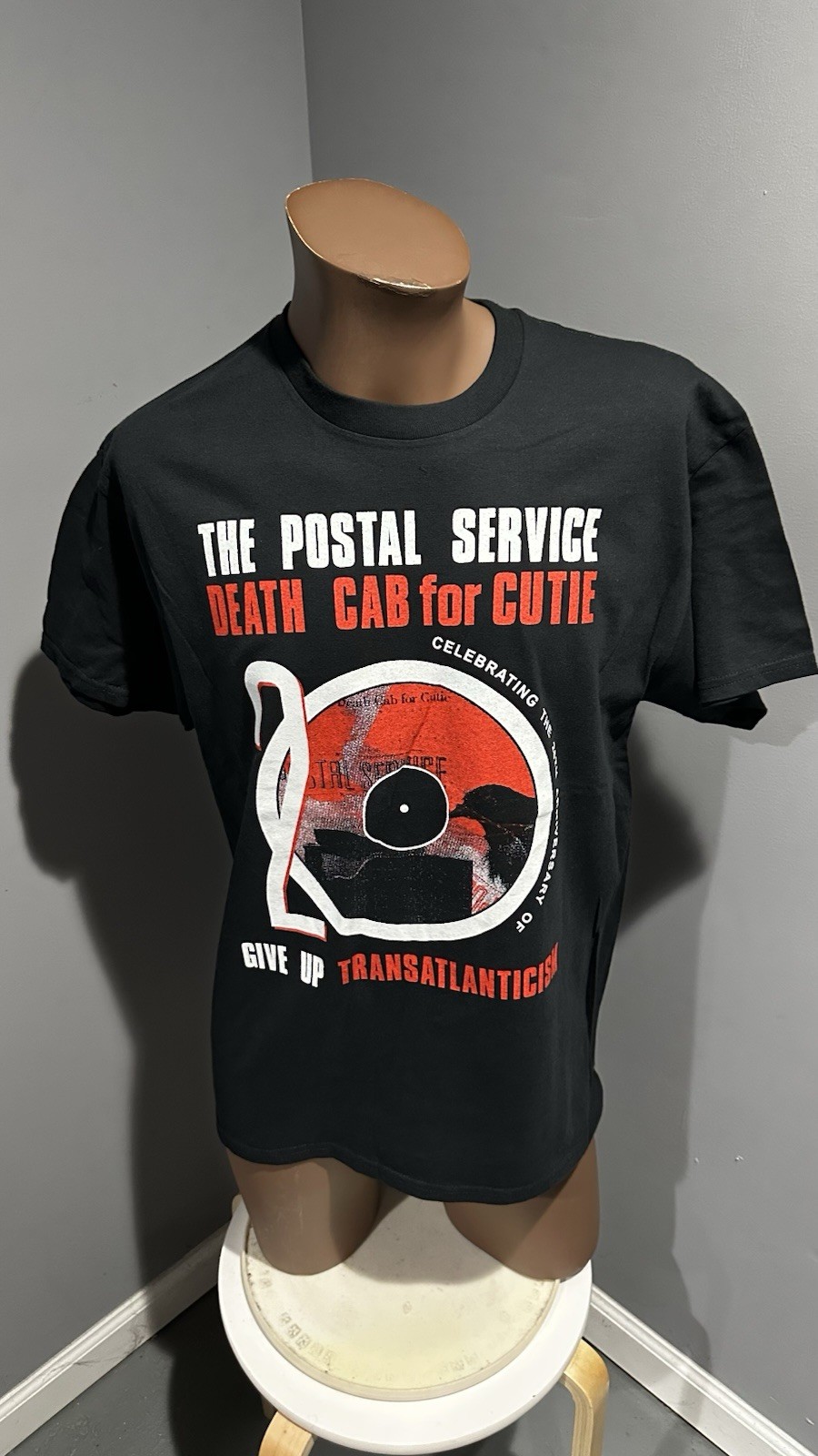 Death Cab For Cutie The Postal Service 2023 Tour Tshirt Large Benjamin Gibbard
