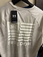 2-2025-Under Armour Men’s Freedom Tech Camo Short Sleeve T-Shirt XL 1377055