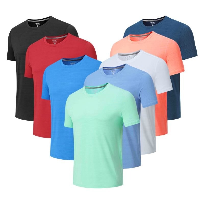 Men's Short Sleeve UPF 50+ Sun Protection Shirts Quick Dry Rashguard Swim Shirt gallery