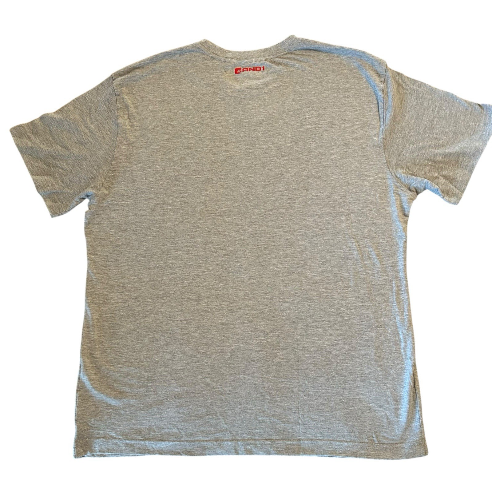 NEW With Tags AND1 Basketball Retro Style Gray Graphic T-Shirt Men’s XL gallery
