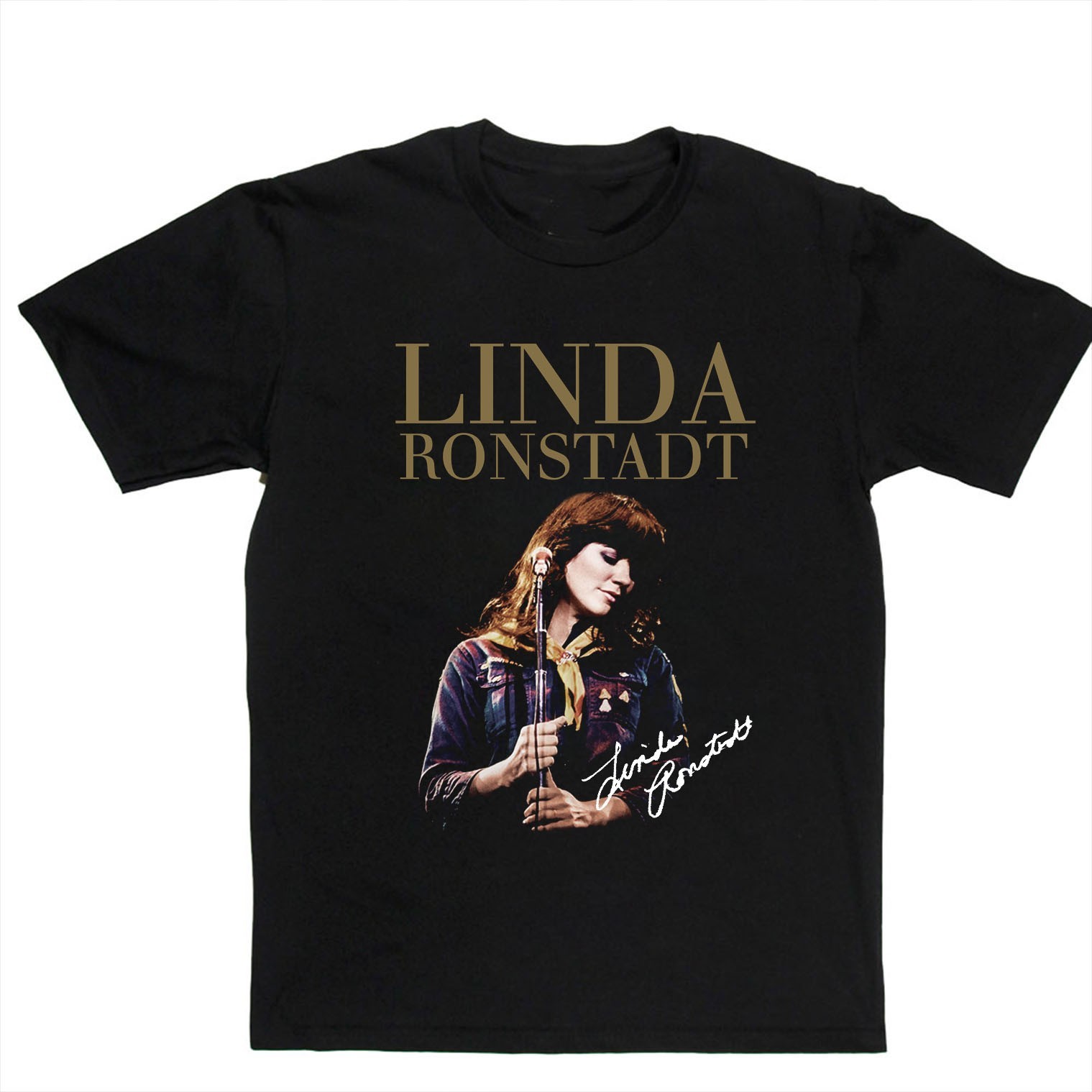 New Linda Ronstadt signature Gift For Fans Unisex S-5XL Shirt UH777