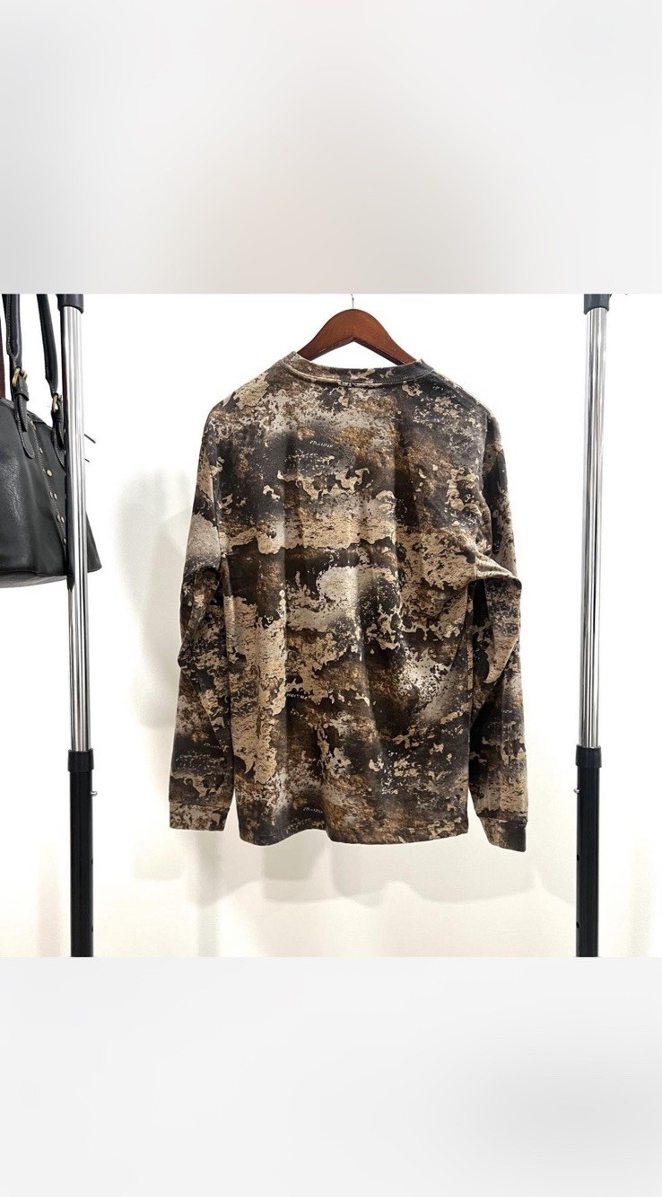 RedHead Men’s Camouflage Long Sleeve Crew Neck Knit Cotton T-Shirt Size S/P gallery