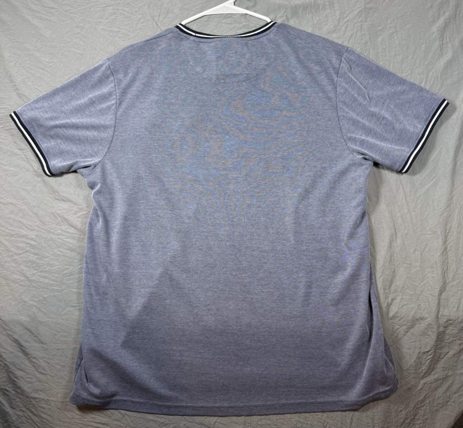 Cactus Man Ricky Singh Blue Contrasting Trim Crew Neck T-Shirt Men’s Size XXL gallery