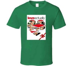 Love Actually Tee Classic Rom Com Christmas Holiday Movie T Shirt