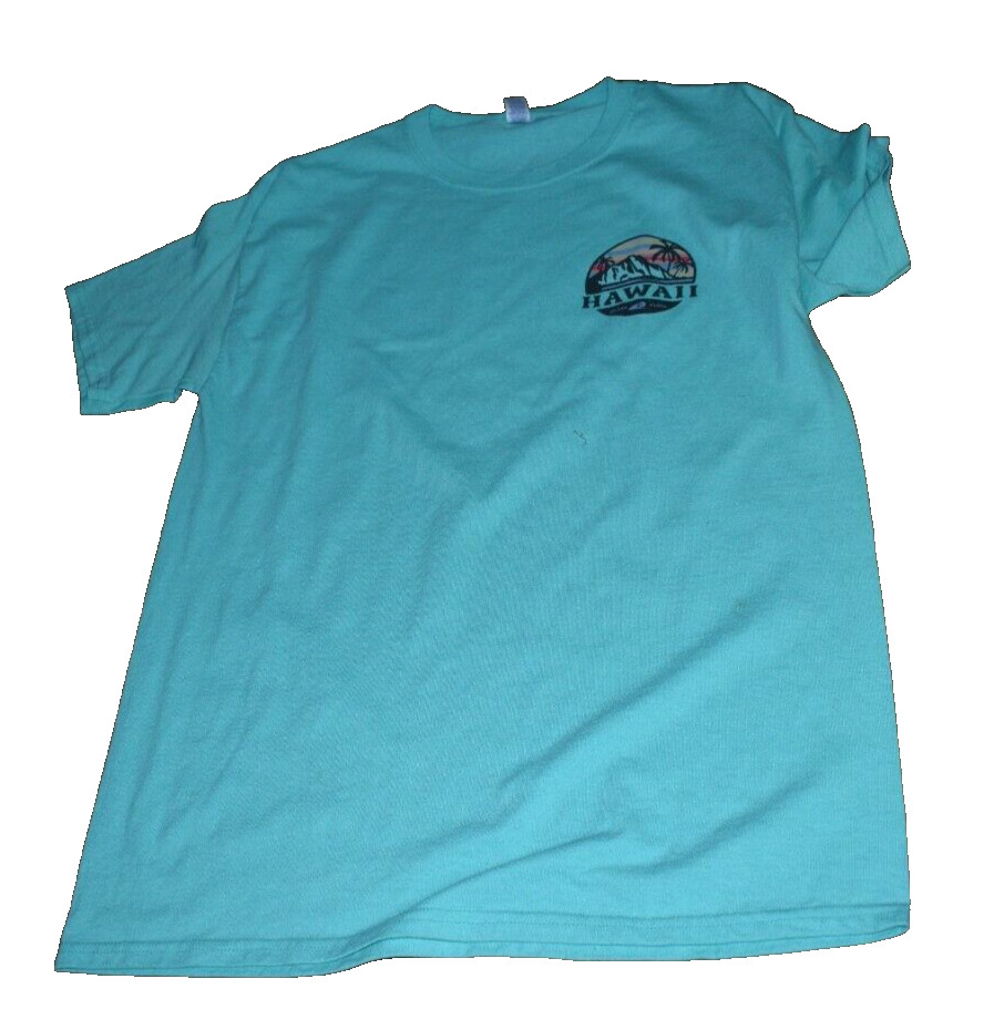 Jerzees Brand-Dri-Power-T-Shirt-Logo HAWAII-Spearmint Green-50Cotton/50Poly. gallery