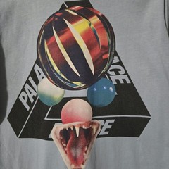 Palace “Sans Ferg” Long Sleeve Tee– Blue Size M