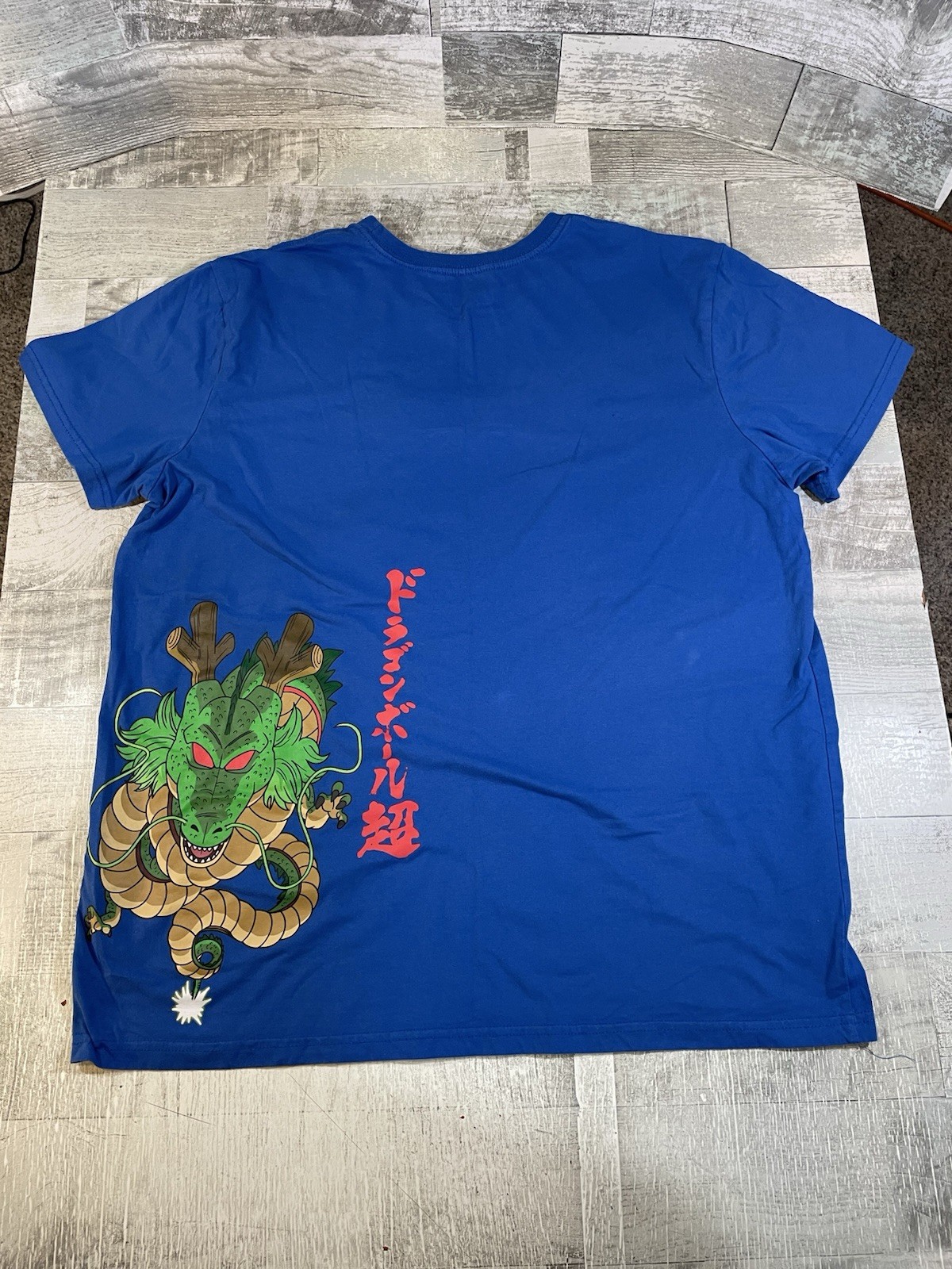 Dragon Ball Super Goku Chibi Mens 2XL XXL Blue T-Shirt Embroidered Logo gallery