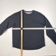 Original Weatherproof Vintage Long Sleeve Shirt XL Mens Black Cotton Blend