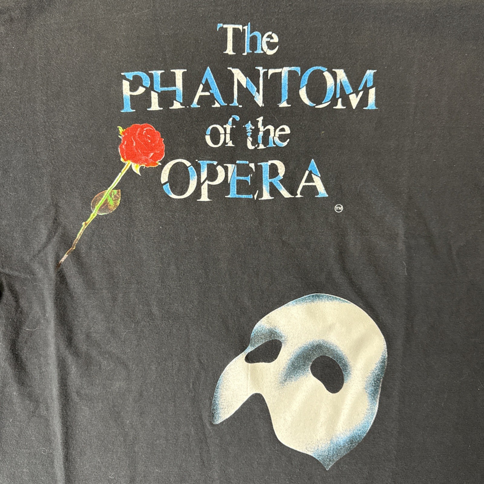 Vintage Roots Canada Phantom Of The Opera T Shirt 1986 Size Large Single Stitch gallery