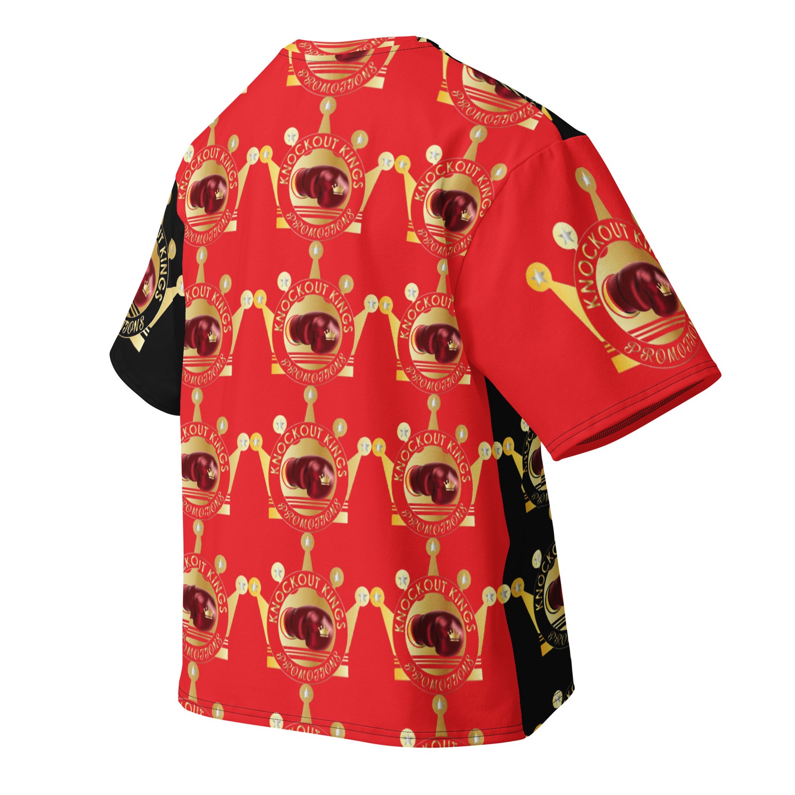 Knockout Kings Promotions Checker Oversized cotton t-shirt gallery