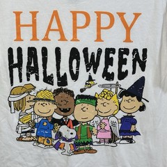 NWOT Peanuts Happy Halloween Medium Graphic T-Shirt Snoopy Charlie Brown Comic M