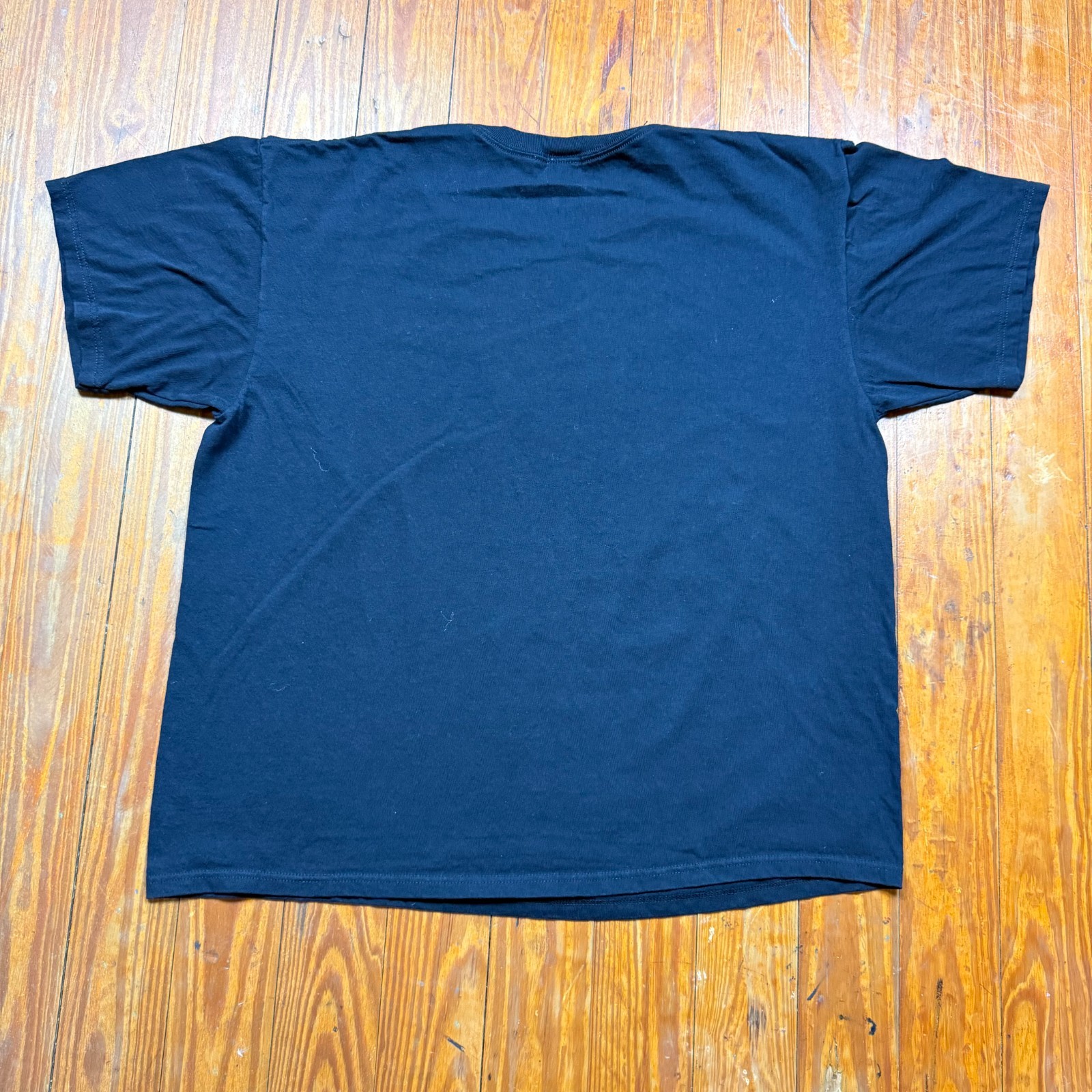 Vintage ACDC Shirt Mens Size XL Black Liquid Blue Hell's Bells 2007 gallery
